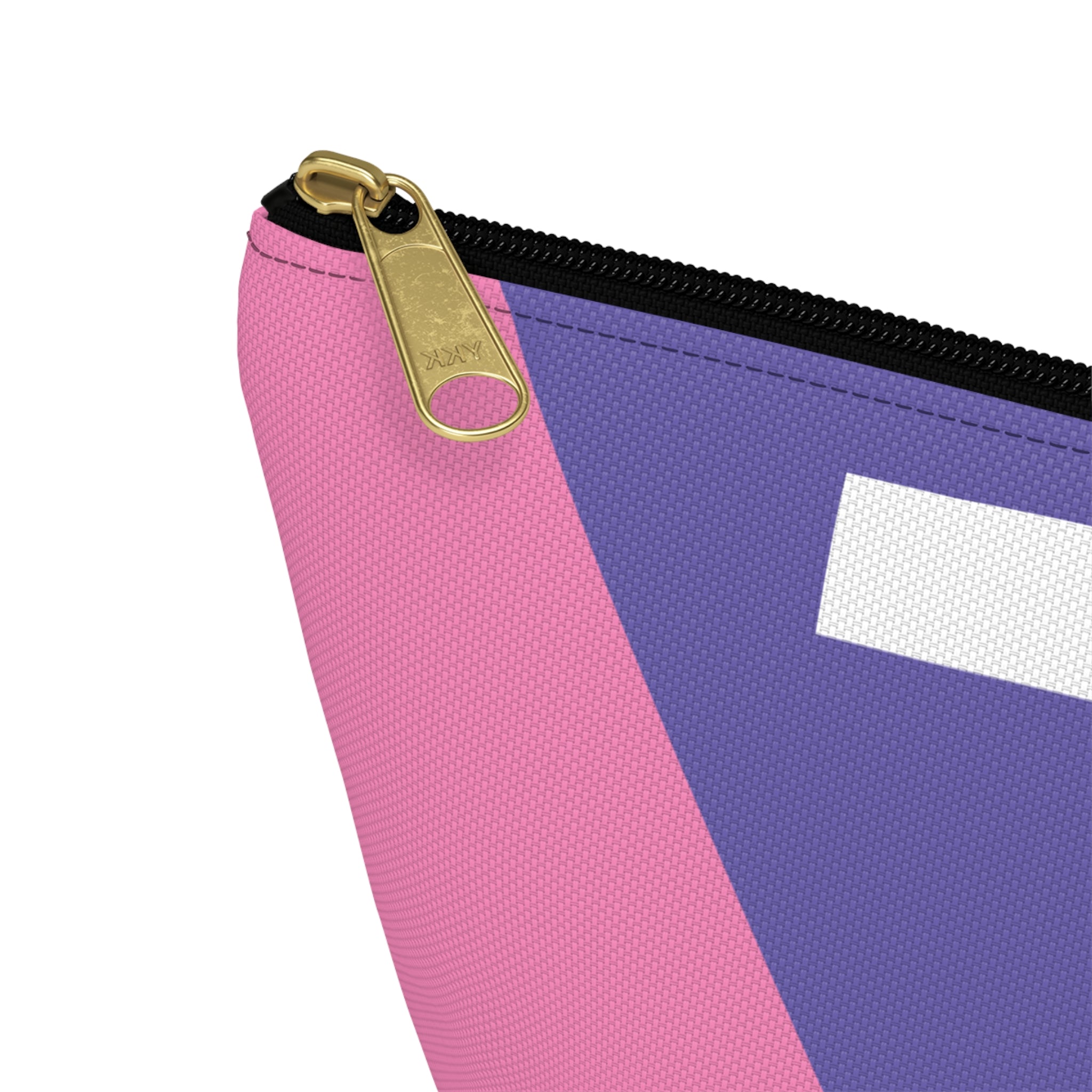 Colorblock Accessory Pouch — Monogram T T-Bottom Cosmetic Bag