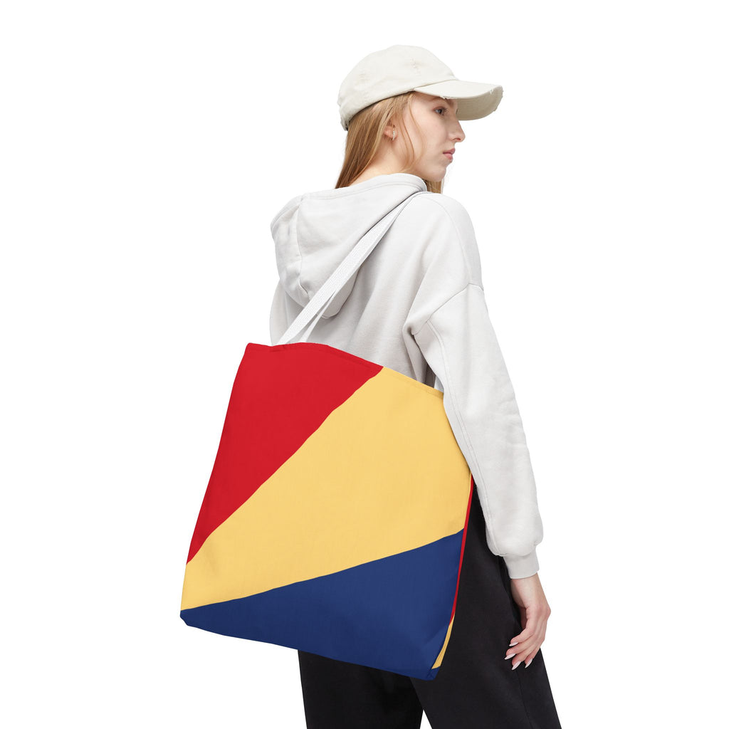 Colorblock Tote Bag