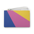 Retro Colorblock Clutch Bag | 80s & 90s Inspired