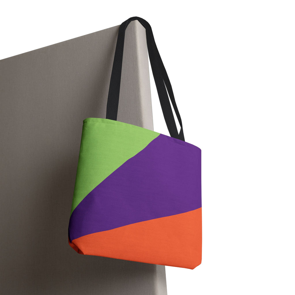 Colorblock Tote Bag