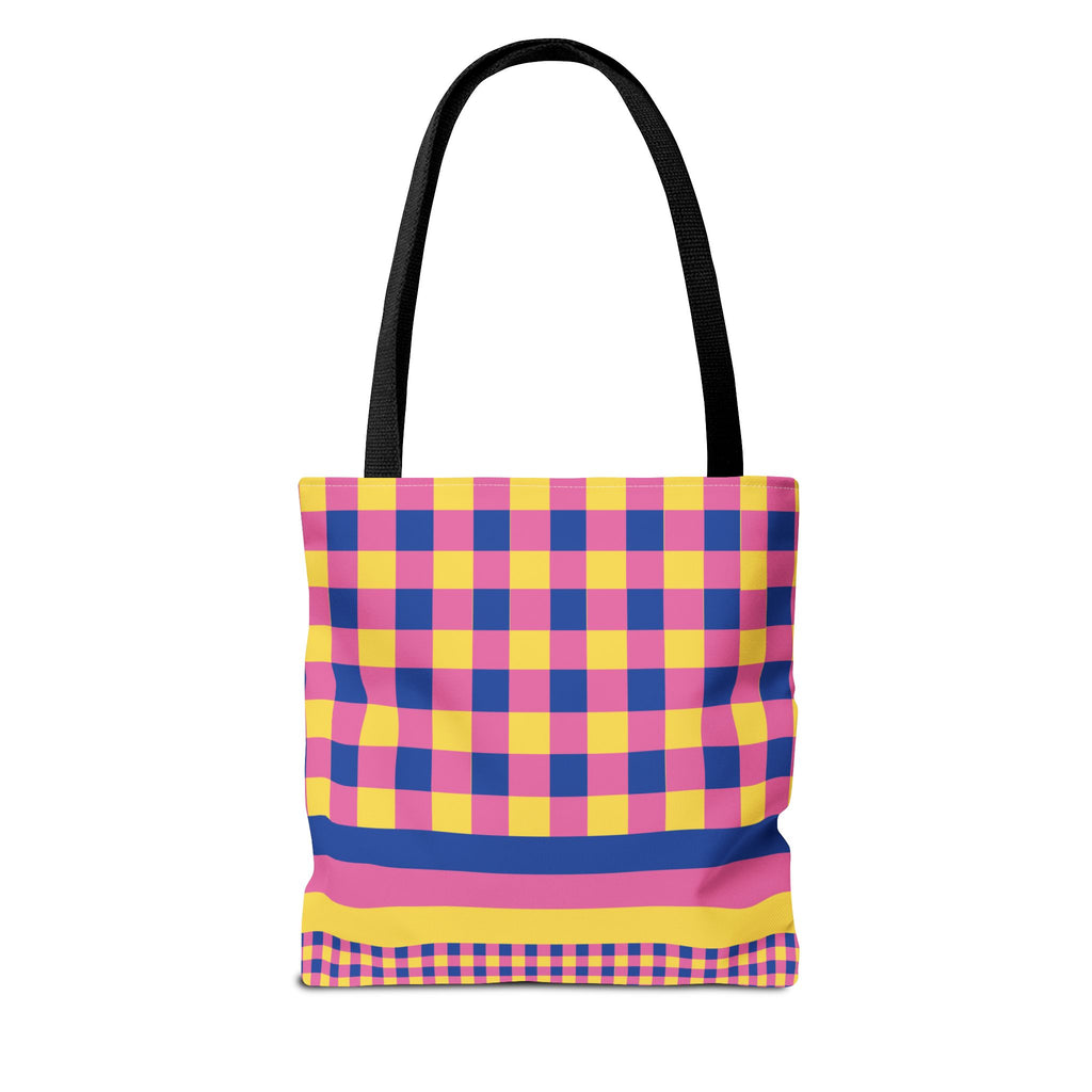 Colorblock Tote Bag