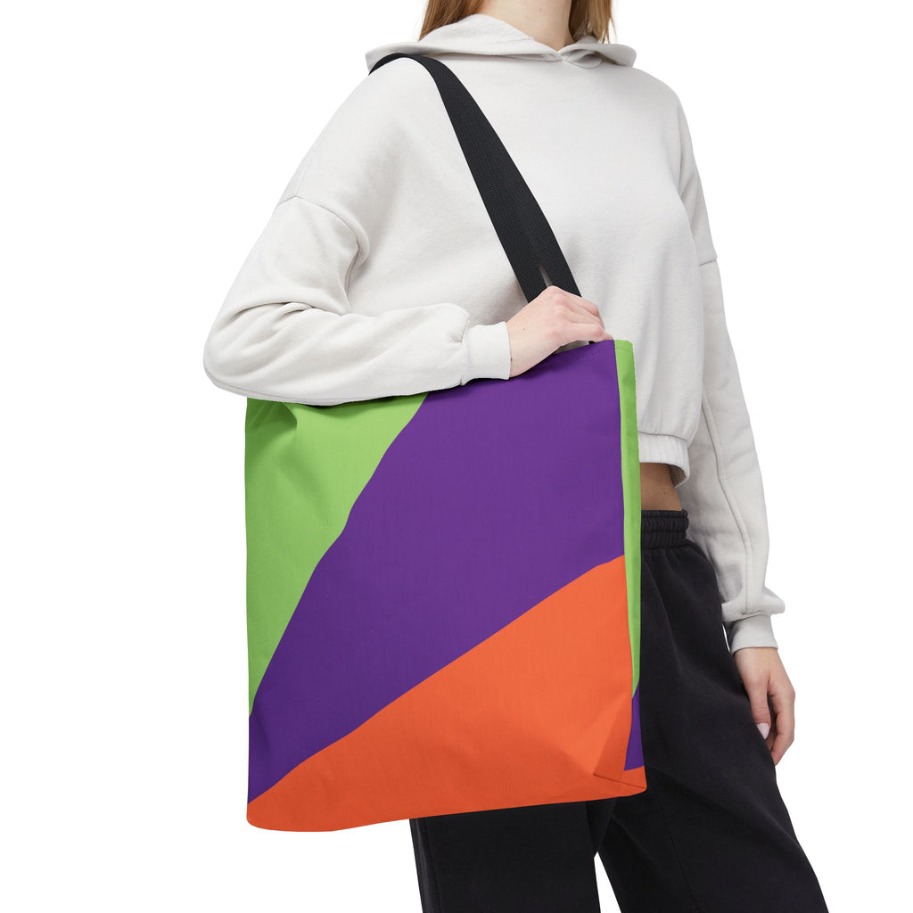 Colorblock Tote Bag
