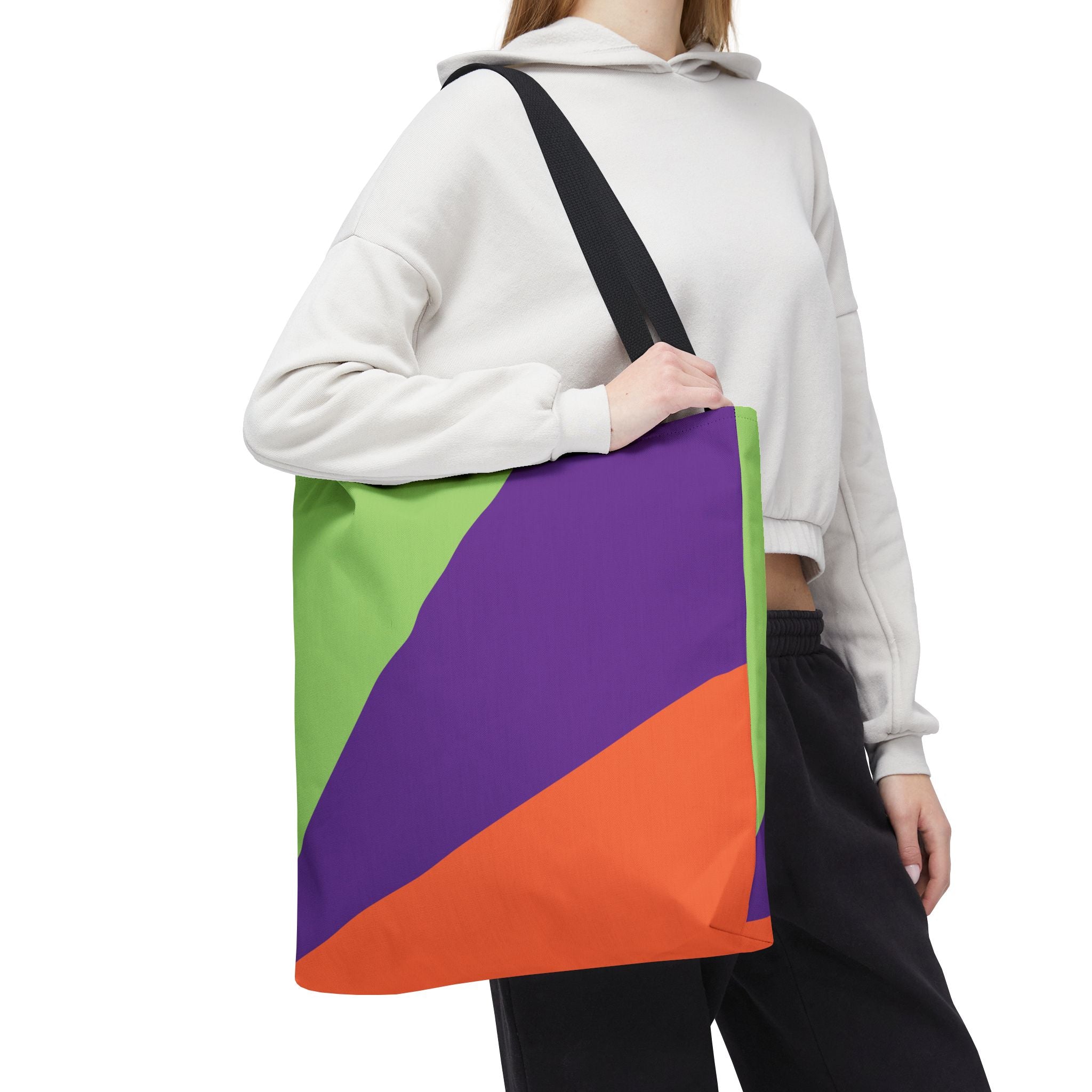 Colorblock Tote Bag