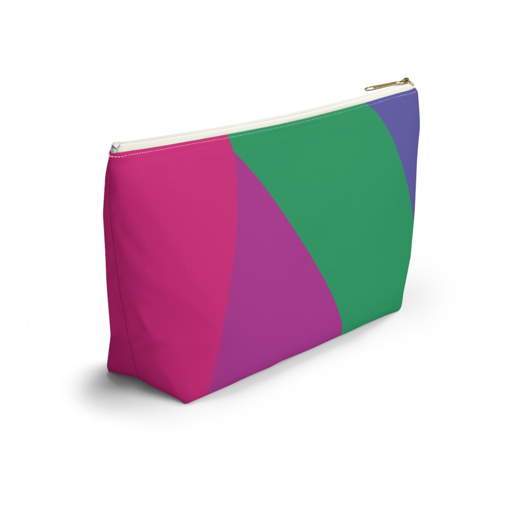 Colorblock Accessory Pouch