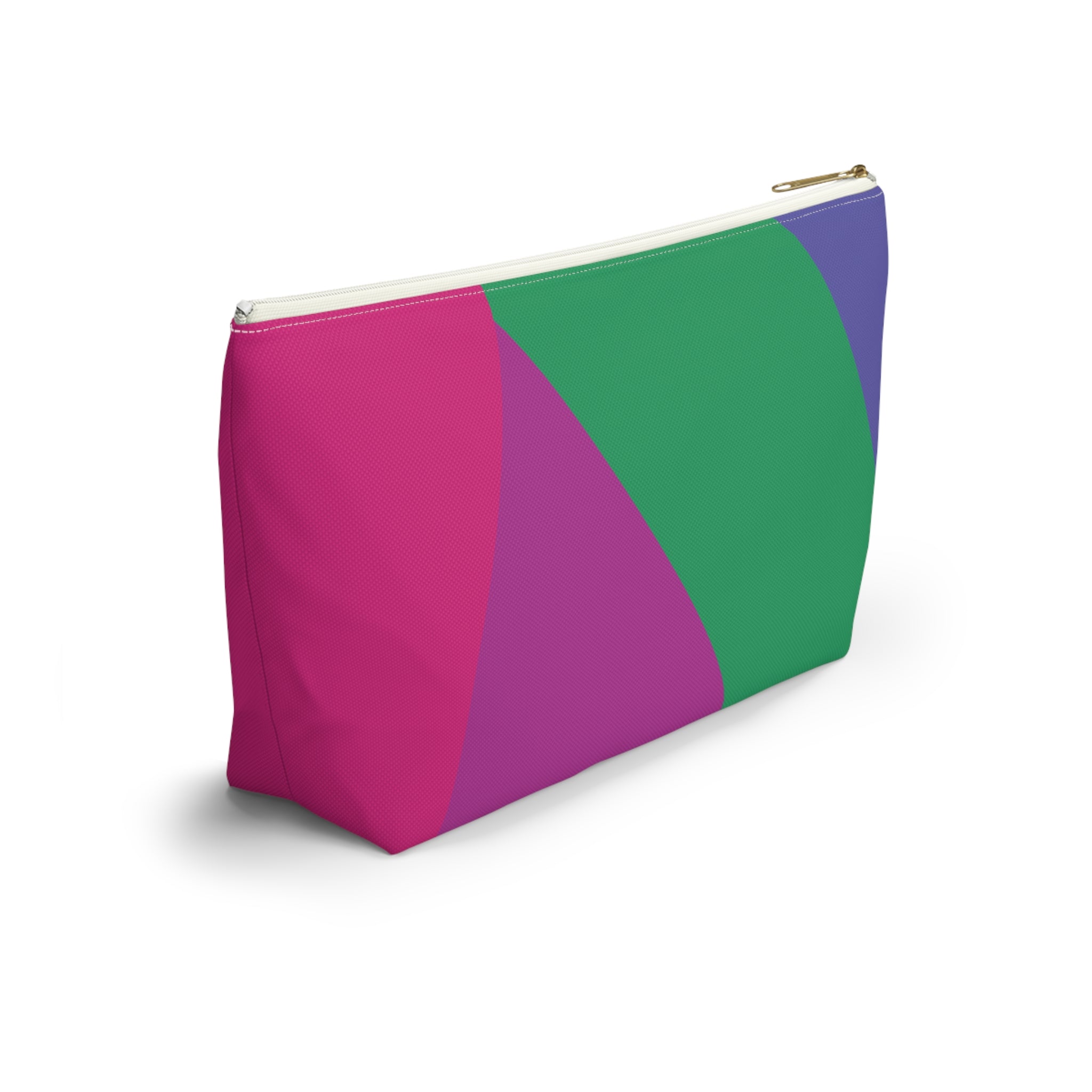 Colorblock Accessory Pouch