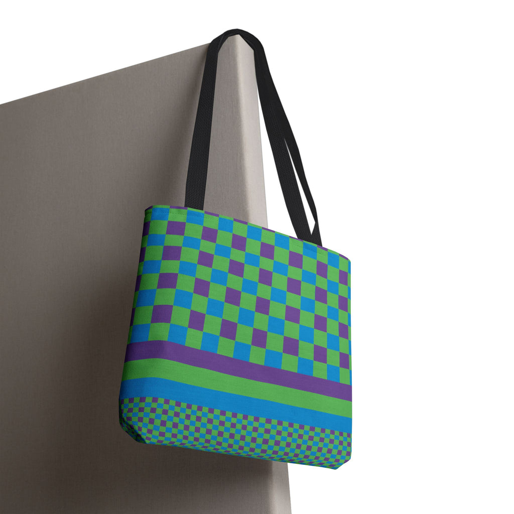 Colorblock Tote Bag