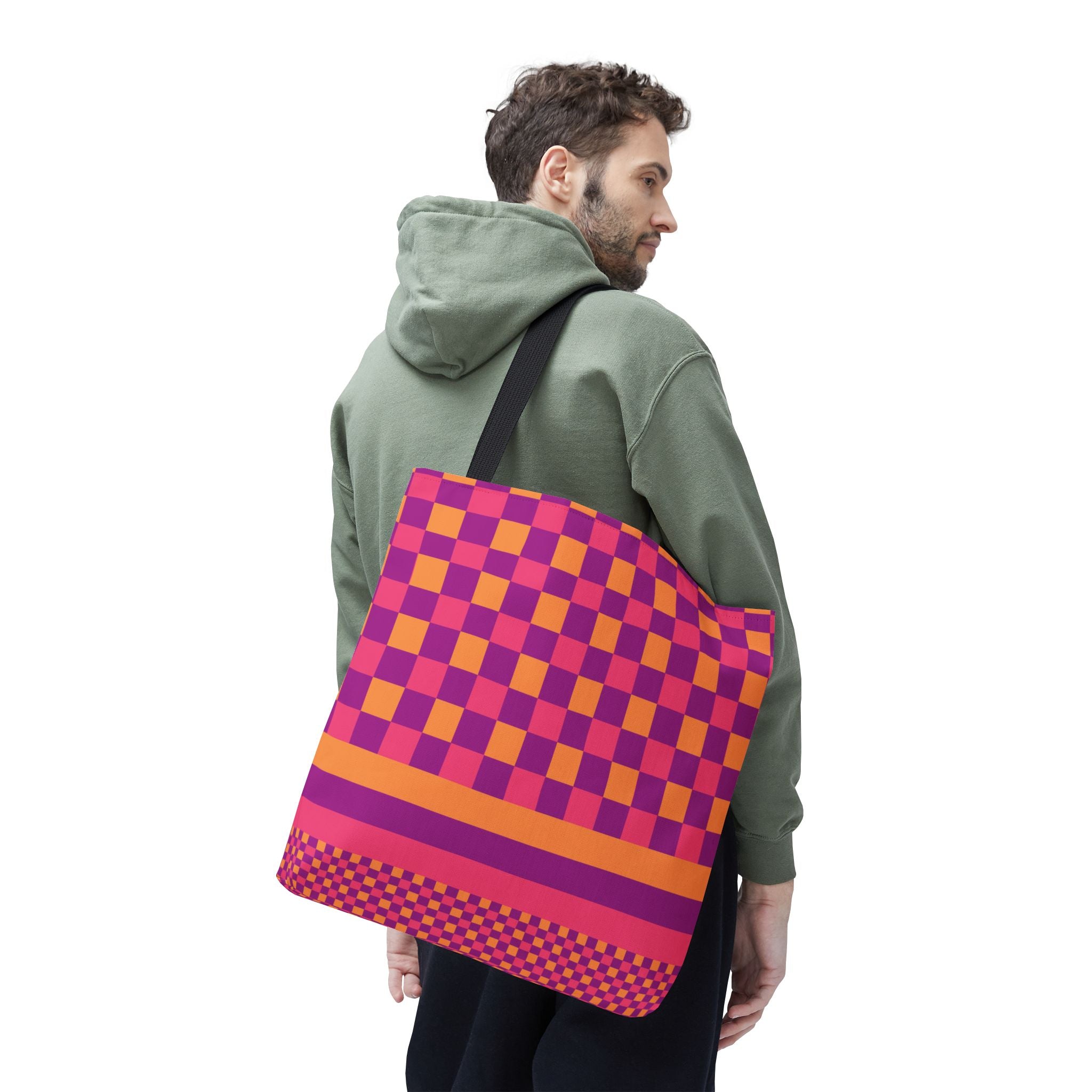 Colorblock Tote Bag