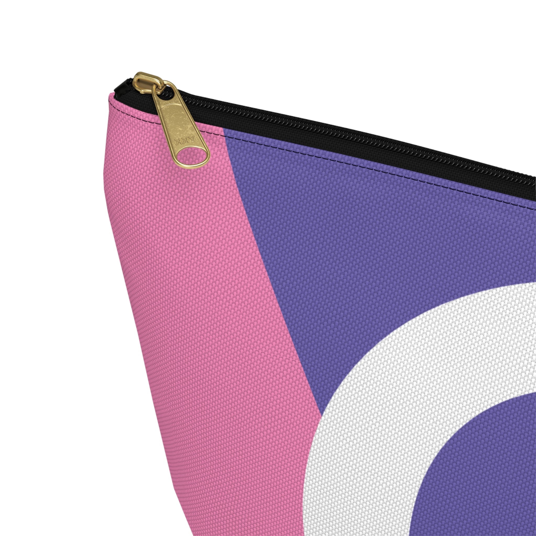 Colorblock Accessory Pouch — Monogram O T-Bottom Cosmetic Bag