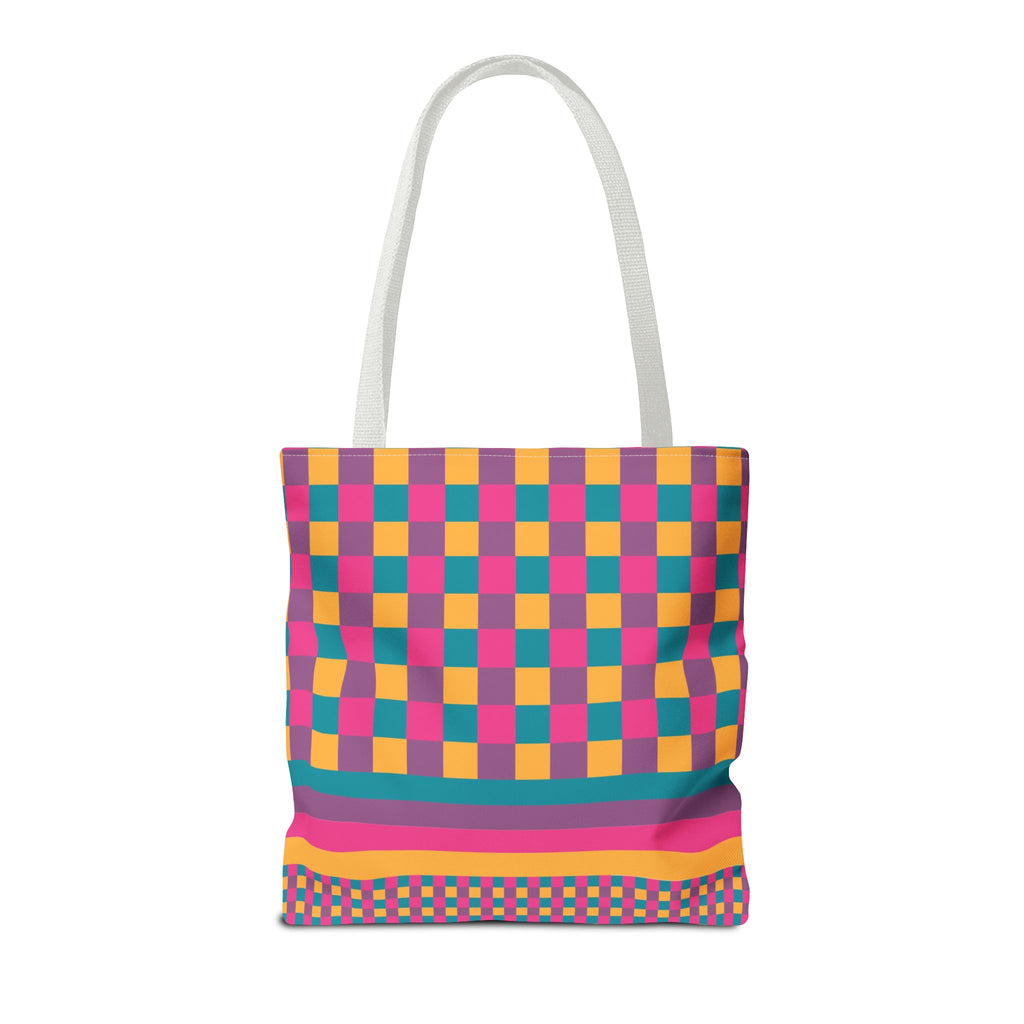 Colorblock Tote Bag