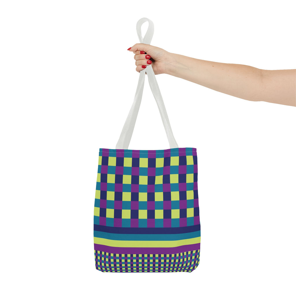 Colorblock Tote Bag