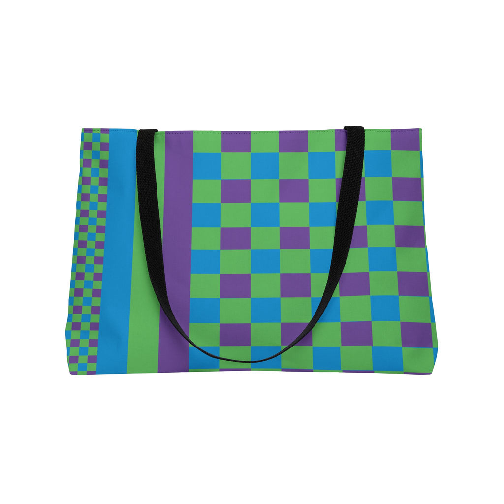 Colorblock Tote Bag