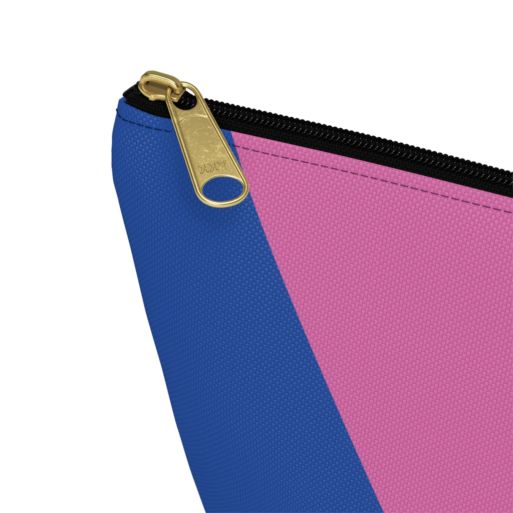 Colorblock Accessory Pouch