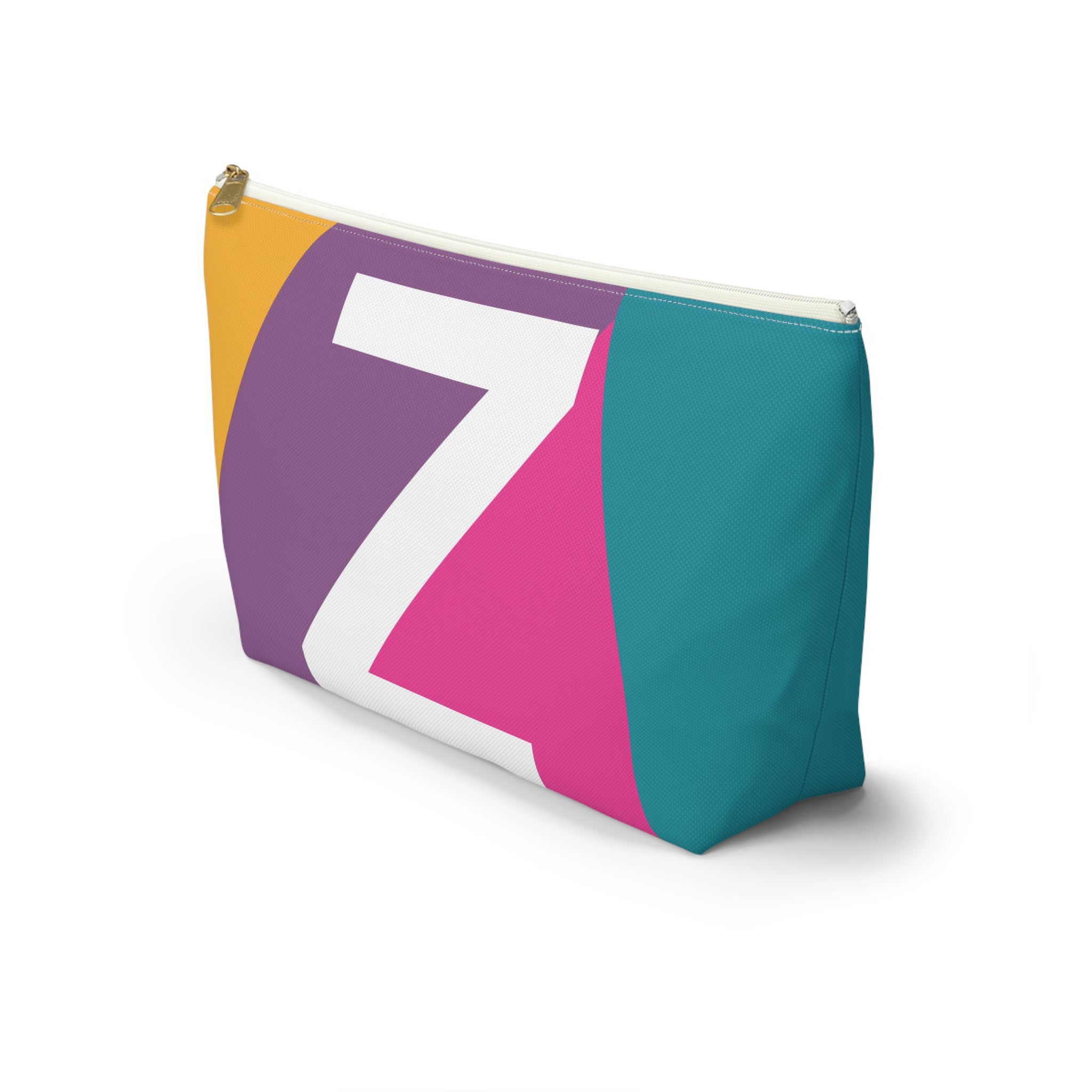Colorblock Accessory Pouch — Monogram Z T-Bottom Cosmetic Bag
