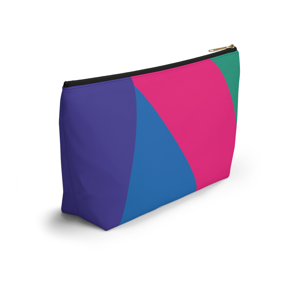 Colorblock Accessory Pouch