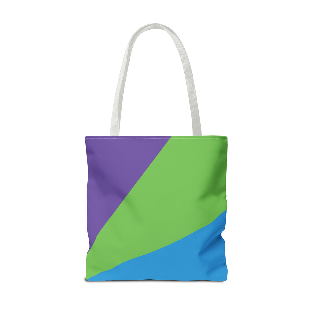 Colorblock Tote Bag