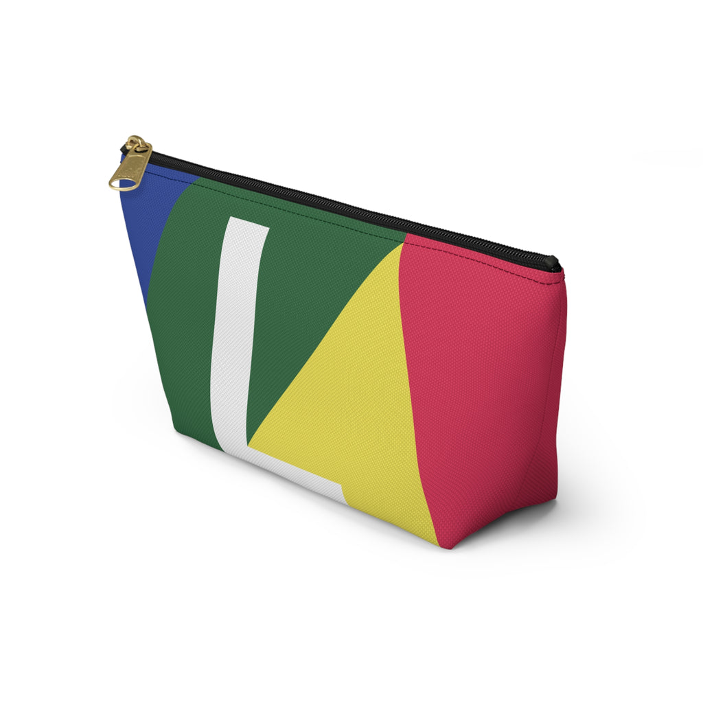 Colorblock Accessory Pouch — Monogram L T-Bottom Cosmetic Bag