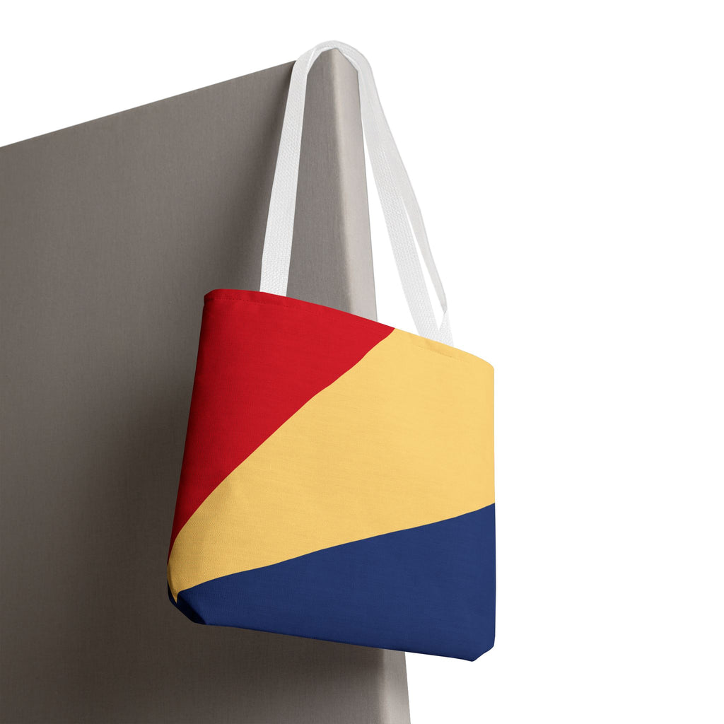 Colorblock Tote Bag