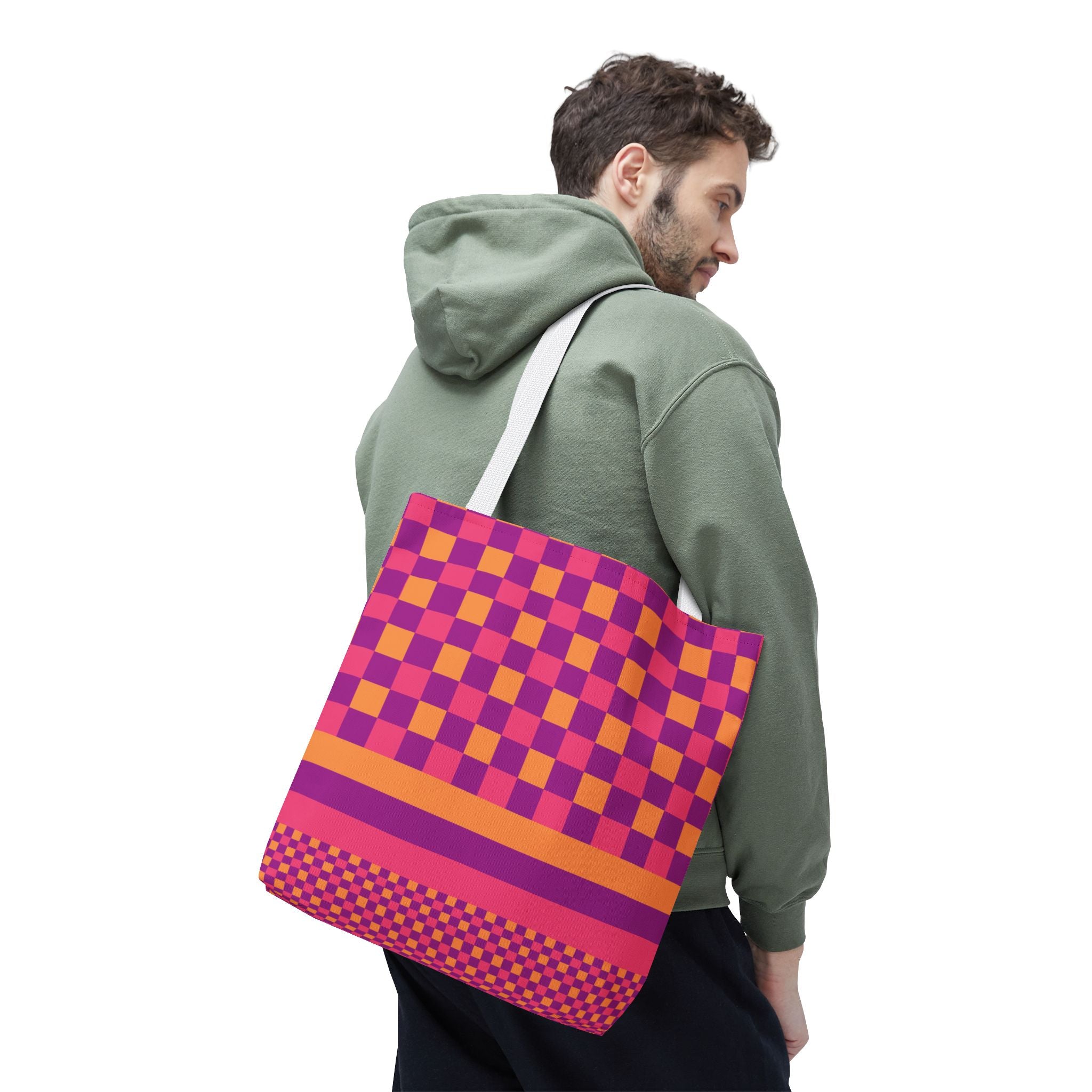 Colorblock Tote Bag