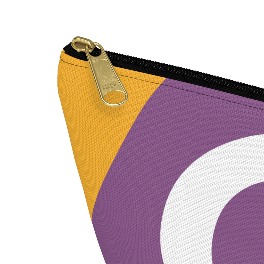 Colorblock Accessory Pouch — Monogram O T-Bottom Cosmetic Bag