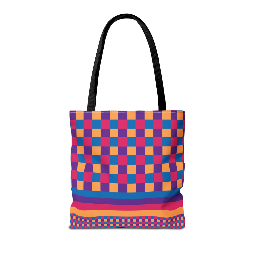 Colorblock Tote Bag