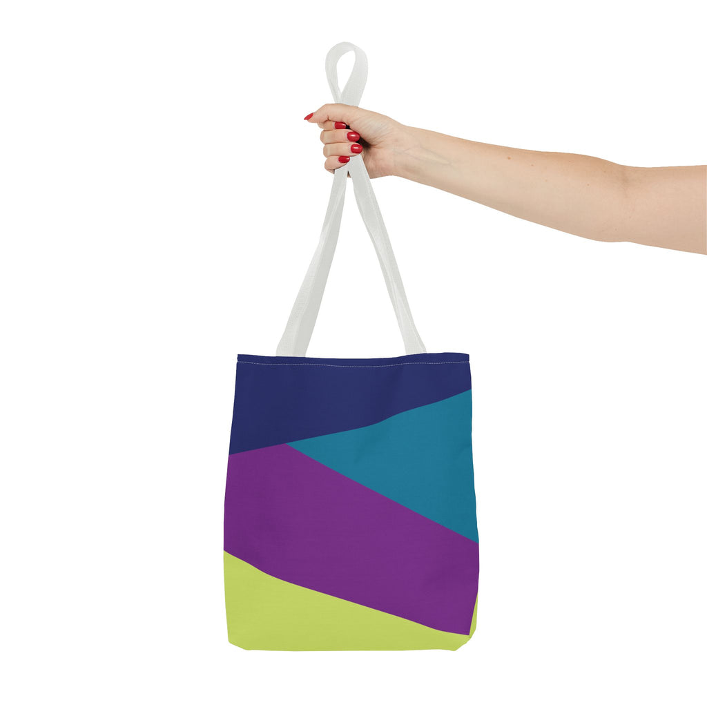 Colorblock Tote Bag