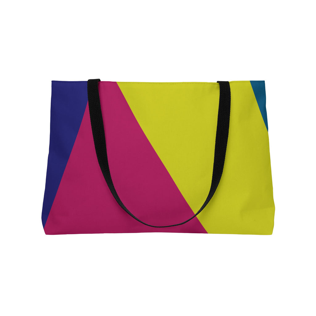 Colorblock Tote Bag