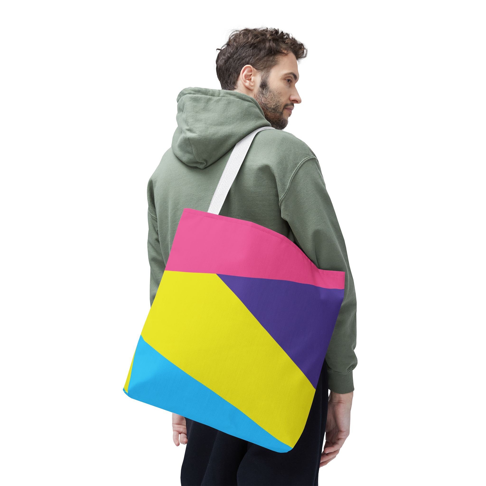 Colorblock Tote Bag