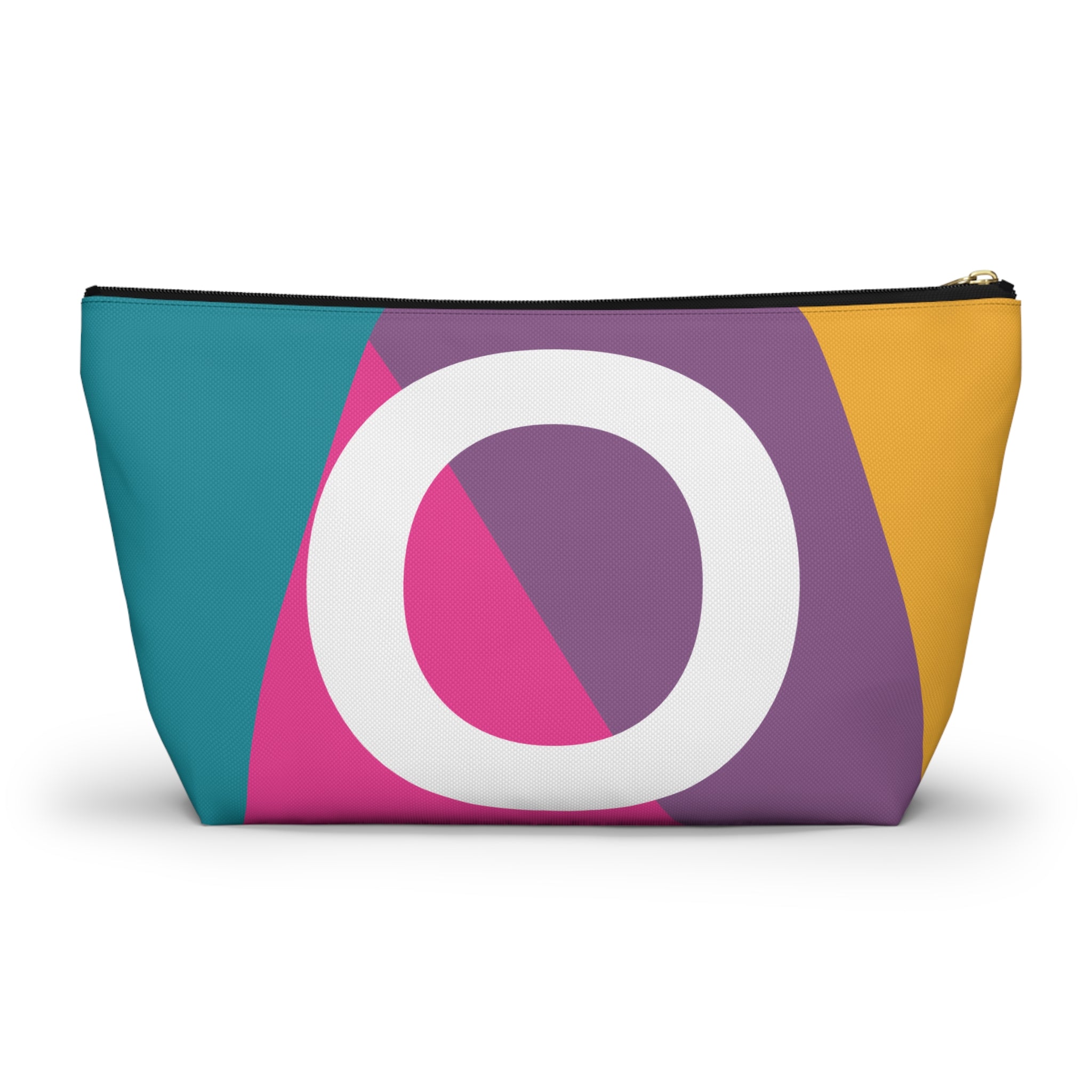 Colorblock Accessory Pouch — Monogram O T-Bottom Cosmetic Bag