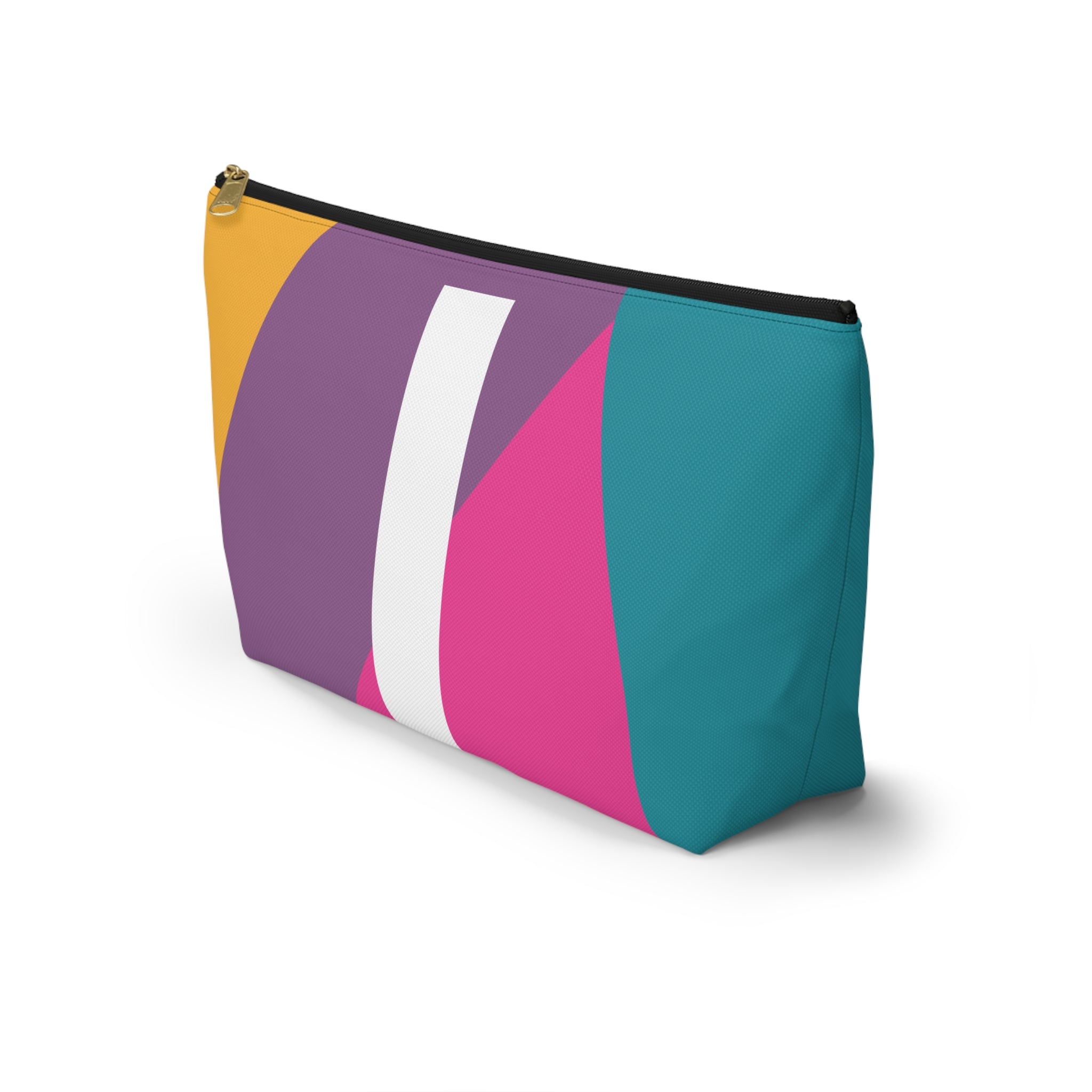 Colorblock Accessory Pouch — Monogram I T-Bottom Cosmetic Bag
