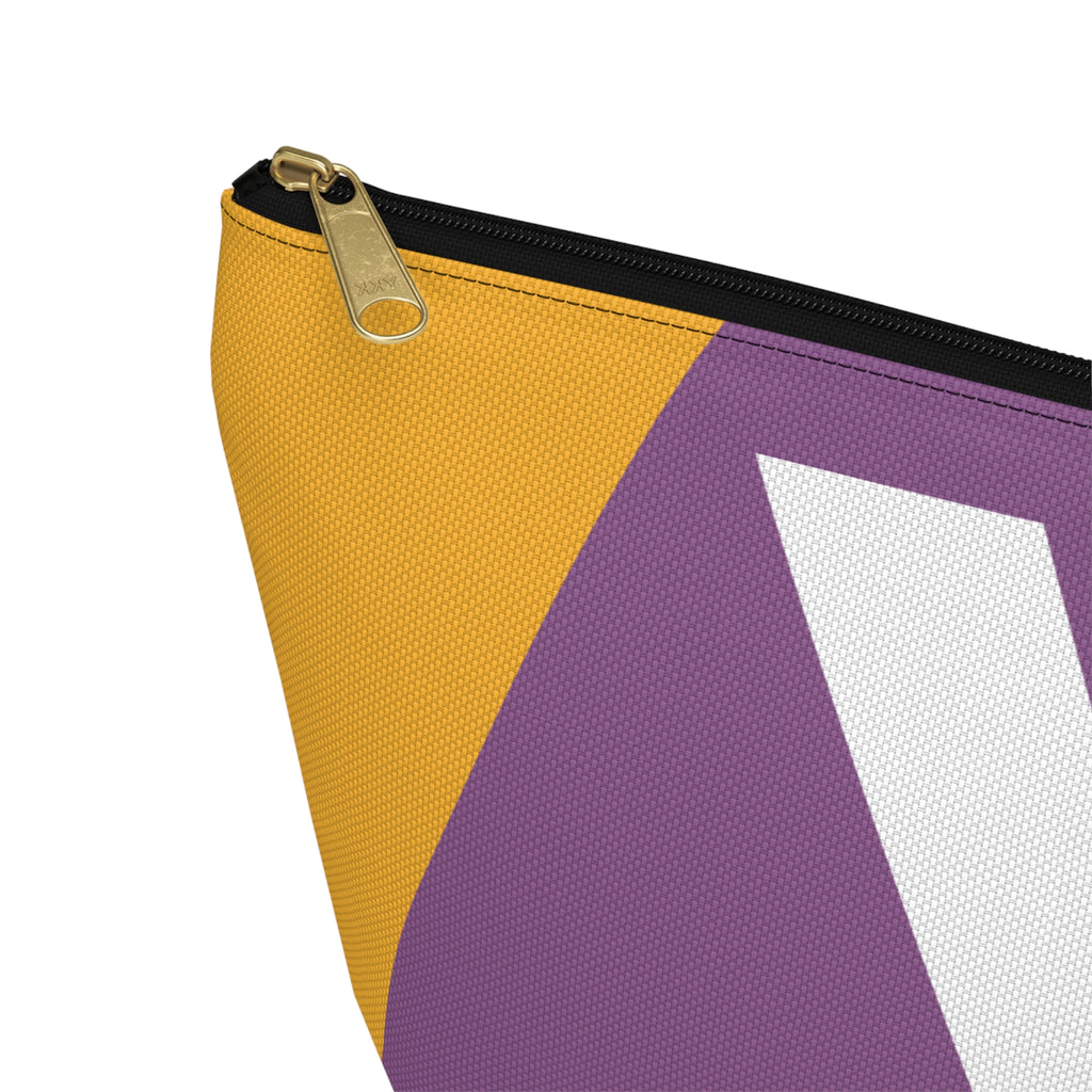 Colorblock Accessory Pouch — Monogram Y T-Bottom Cosmetic Bag