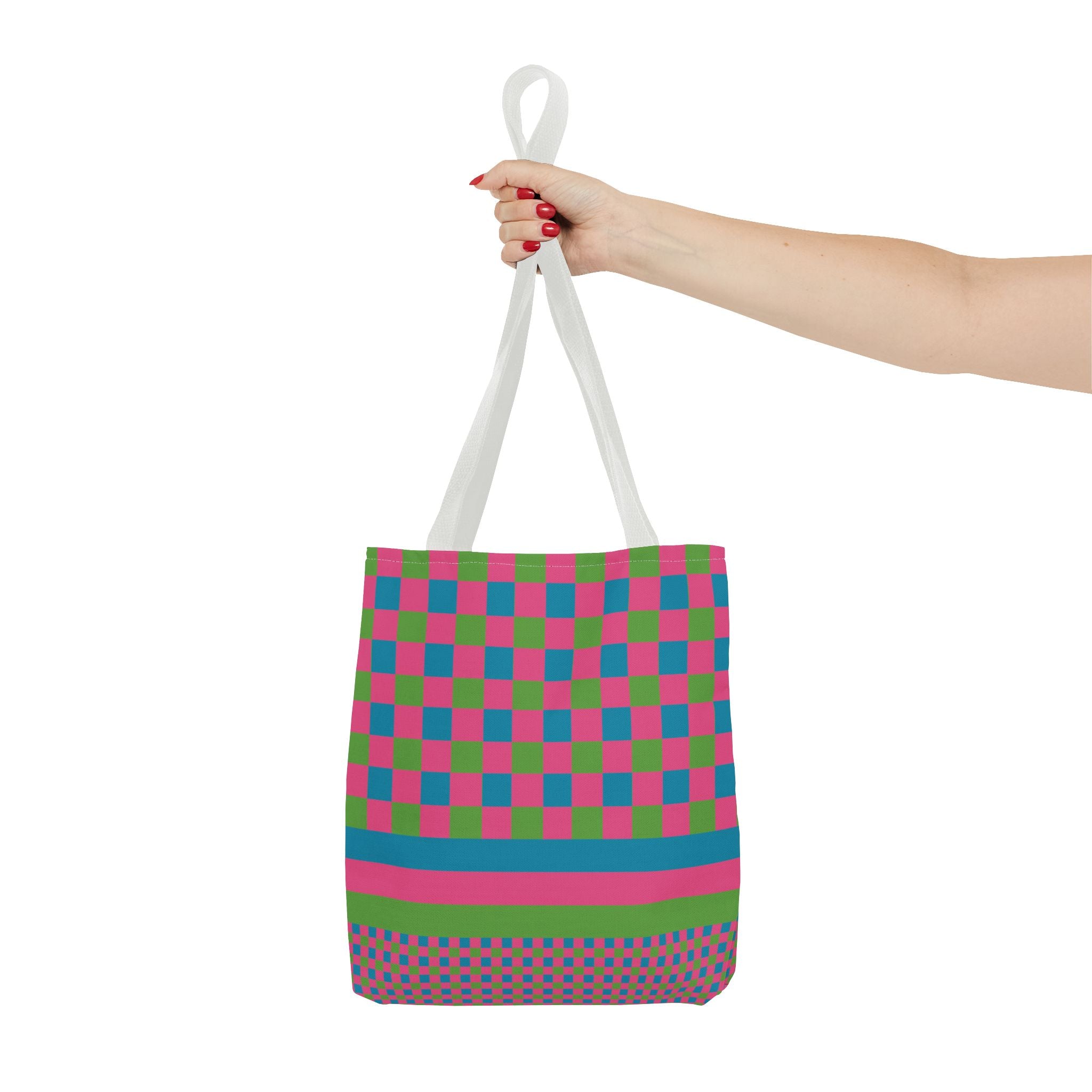 Colorblock Tote Bag