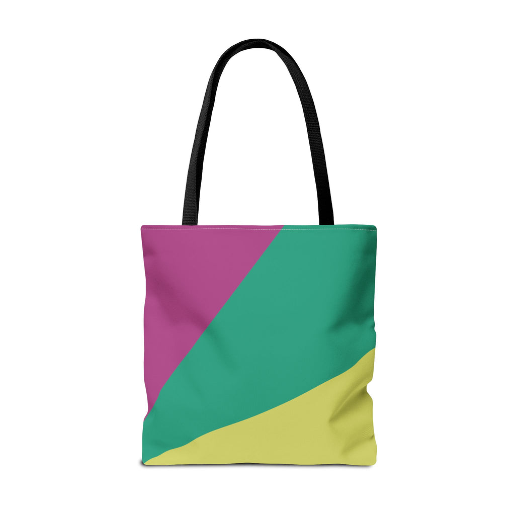 Colorblock Tote Bag