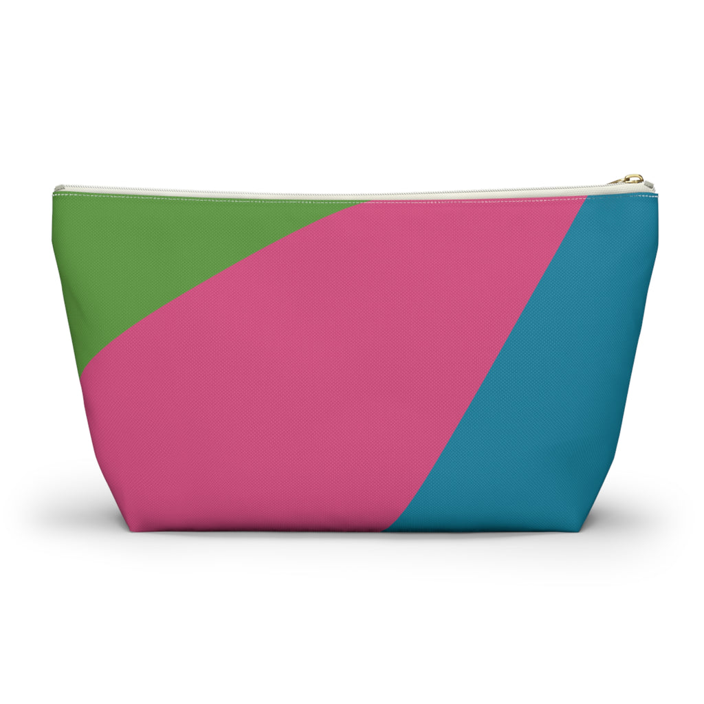 Colorblock Accessory Pouch