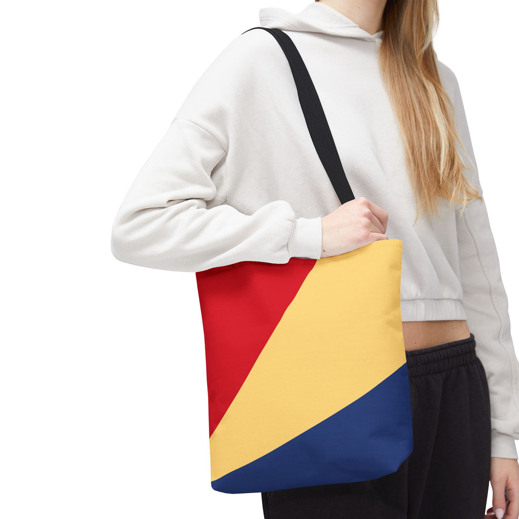 Colorblock Tote Bag