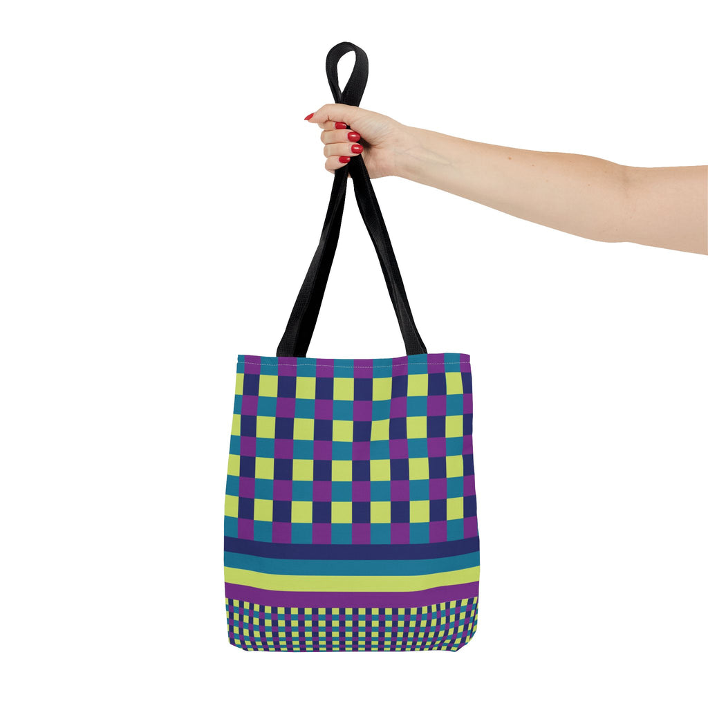 Colorblock Tote Bag